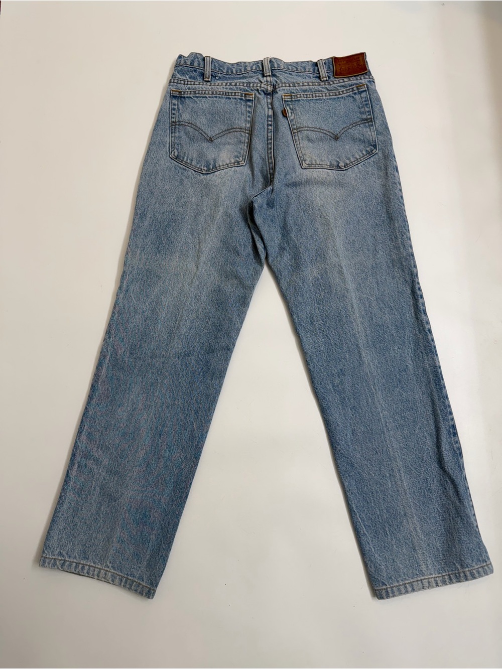 Vintage Levi’s 550 Made in USA Jeans Light Wash 32x32 Relaxed Fit 90s - Picture 6 of 12